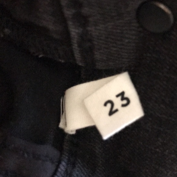 PAC SUN black denim high waisted sz US 23 shorts - Picture 6 of 7